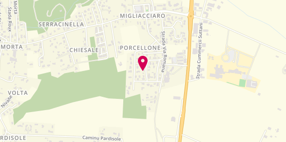 Plan de PIERI Florence, Lieu Dit Porcellone U Mulinu, 20243 Prunelli-di-Fiumorbo