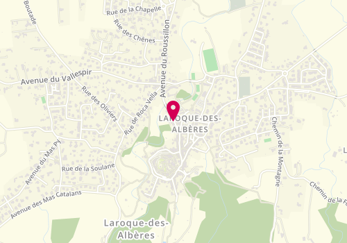 Plan de GIROD Florence, 17 Rue de la Pompe, 66740 Laroque-des-Albères