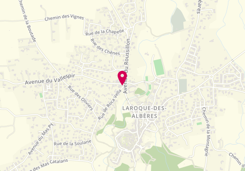 Plan de BARUZIER Candilene, 2 Rue de Roca Vella, 66740 Laroque-des-Albères