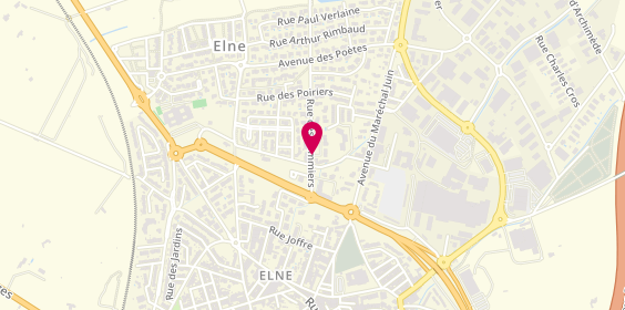 Plan de BONNET Laetitia, 2 Bis Rue des Pommiers, 66200 Elne