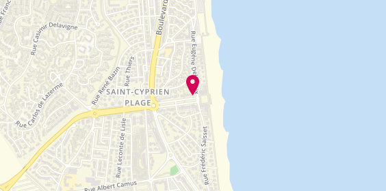 Plan de LASSERRE Clara, 2 Boulevard Aristide Maillol, 66750 Saint-Cyprien