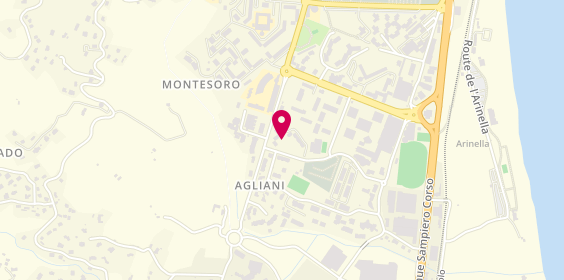Plan de GAMEIRO Alain, Route d'Agliani, 20600 Bastia