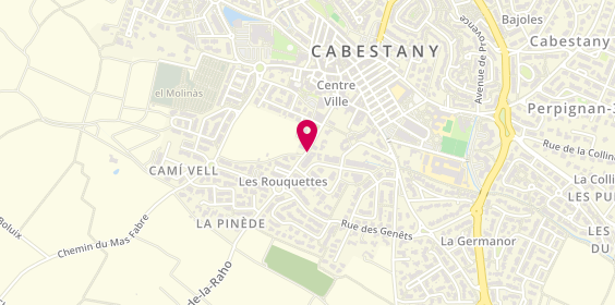 Plan de FILIPP Anne, 21 Rue Marcel Carbonnell, 66330 Cabestany