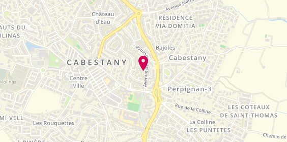 Plan de MARELLI Yves, Avenue de Provence - Bâtiment A, 66330 Cabestany