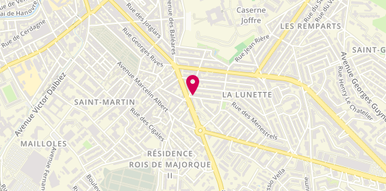 Plan de ITTEL Claire, 1 Rue Ambroise Croizat, 66000 Perpignan