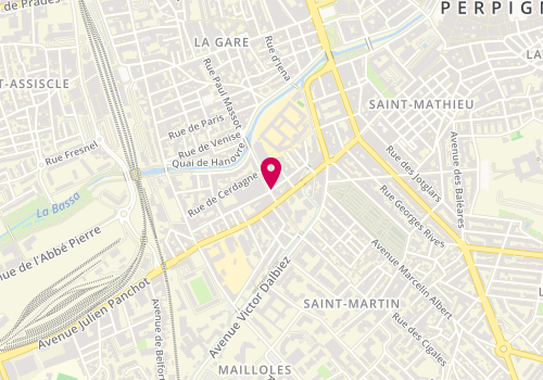 Plan de MARQUEZ Aurélie, 15 Rue Fontaine Saint Martin, 66000 Perpignan