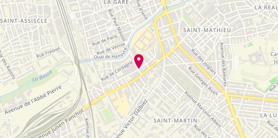 Plan de ERIAU Véronique, 15 Rue Fontaine Saint Martin, 66000 Perpignan