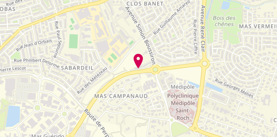 Plan de MEKKI Nadia, 4 Avenue Ambroise Croizat, 66330 Cabestany