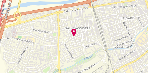 Plan de DUFOUR Florence, 20 Rue Pascal Marie Agasse, 66000 Perpignan