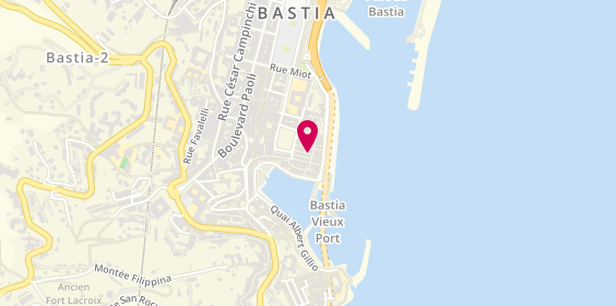 Plan de BRUNINI Dominique, 4 Bis Rue Baietta, 20200 Bastia