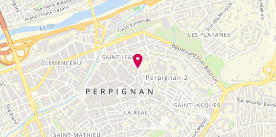 Plan de LEGRAND Jérôme, 5 Rue du Four Saint Jean, 66000 Perpignan
