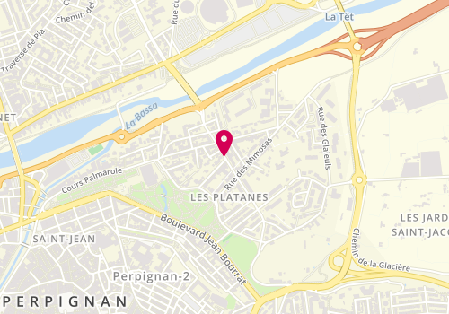 Plan de TAILLADE Laetitia, 13 Rue des Coquelicots, 66000 Perpignan