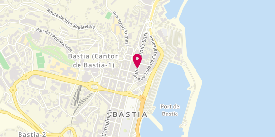Plan de SIRI Nadège, 4 Avenue Emile Sari, 20200 Bastia