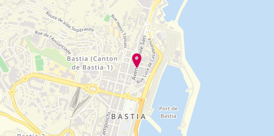 Plan de MURATI Claire, 6 Avenue Emile Sari, 20200 Bastia