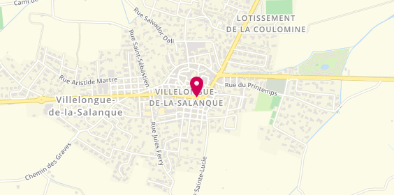 Plan de AISSANI Mélina, 10 Avenue du Perpignan, 66410 Villelongue-de-la-Salanque