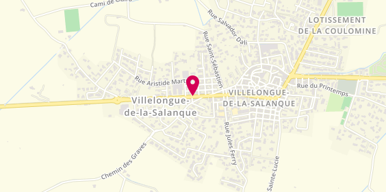 Plan de TELES Jessica, 99 Avenue de Perpignan, 66410 Villelongue-de-la-Salanque