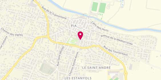 Plan de ROCHE Hyacinthe, 4 Rue Sainte Anne, 66380 Pia