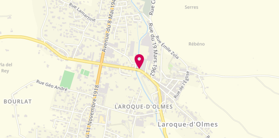 Plan de CUBAL Lucie, 31 Rue de l'Hotel de Ville, 09600 Laroque-d'Olmes