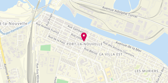 Plan de PERRIER Christelle, 138 Boulevard Monuments Aux Morts, 11210 Port-la-Nouvelle