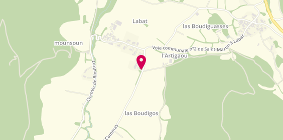 Plan de JULIEN Nathalie, 150 Chemin du Caminas, 31510 Saint-Bertrand-de-Comminges