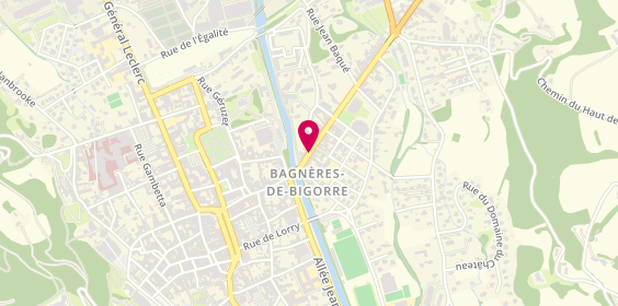Plan de SALLES-LAMONGE Christelle, 16 Rue du General de Gaulle, 65200 Bagnères-de-Bigorre