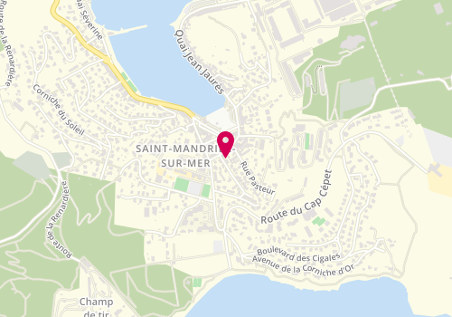 Plan de LATAPIE Stéphanie, 1 Place du 11 Novembre 1918, 83430 Saint-Mandrier-sur-Mer