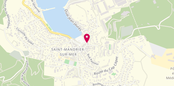 Plan de LONGO Nadège, 1 Rue Anatole France, 83430 Saint-Mandrier-sur-Mer