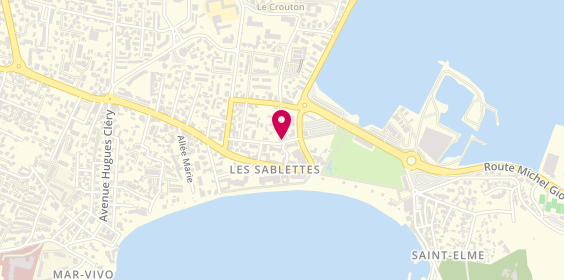 Plan de SOURIAU Caroline, 190 Rue Hector Berlioz, 83500 La Seyne-sur-Mer