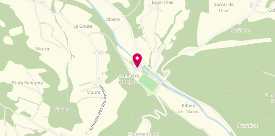 Plan de RAJA Alexia, 37 Route des Baronnies, 65130 Sarlabous