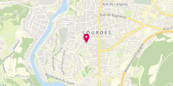 Plan de MARTINS Nathalie, 48 Place du Champs Commun, 65100 Lourdes