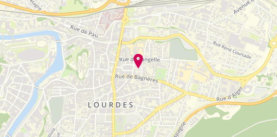 Plan de GONZALEZ Céline, 5 Place Monseigneur Mericq, 65100 Lourdes