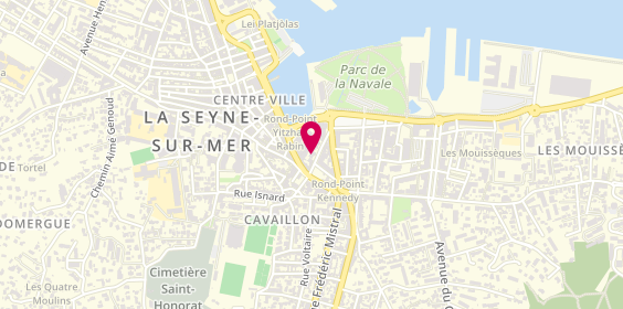 Plan de PAYSAN Marine, 6 Rue Camille Flammarion, 83500 La Seyne-sur-Mer