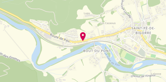 Plan de THEAMUS Pascal, 9 Route de Pau, 65270 Saint-Pé-de-Bigorre