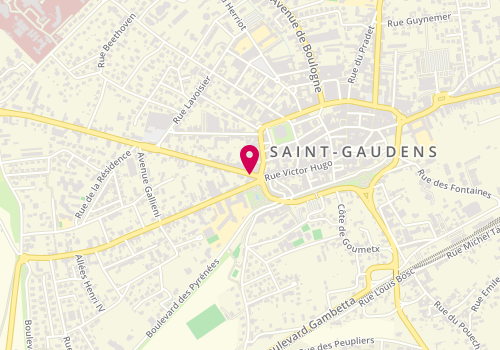 Plan de DARRE Manon, 4 Avenue du Marechal Joffre, 31800 Saint-Gaudens