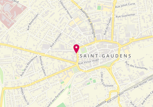 Plan de KLOUTZ Manuel, 7 Boulevard Pasteur, 31800 Saint-Gaudens