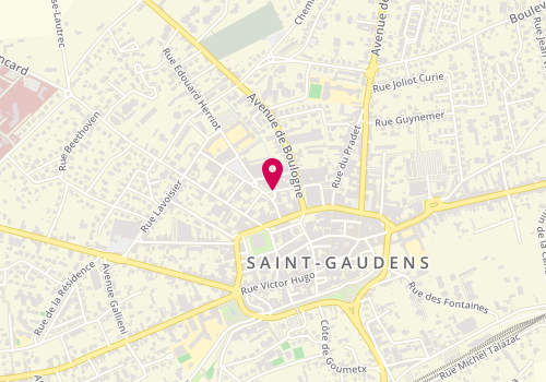 Plan de FAS Benjamin, 4 Place du Capitaine Gesse, 31800 Saint-Gaudens