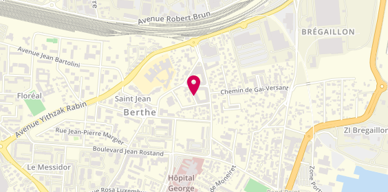 Plan de MAINETTI Laurent, 75 Rue Paul Verlaine, 83500 La Seyne-sur-Mer