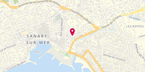 Plan de AVENEL Mélanie, Avenue des Poilus, 83110 Sanary-sur-Mer