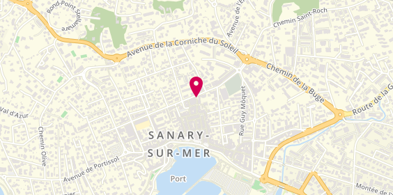 Plan de CHU Hoang Le, 10 Rue Joseph Courrau, 83110 Sanary-sur-Mer