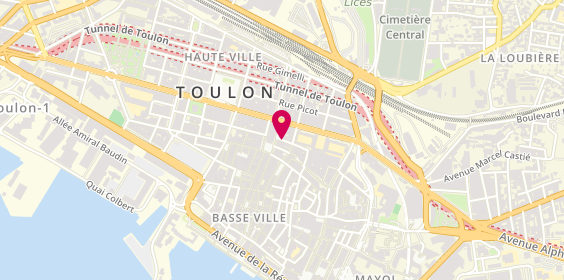 Plan de RAKOTONDRASELY Jean, 7 Rue Corneille, 83000 Toulon