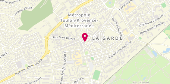 Plan de LAJOLO Laurent, 43 Place de la République, 83130 La Garde