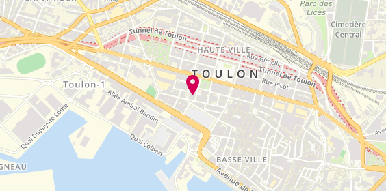 Plan de CAPLA Christophe, 97 Avenue Jean Moulin, 83000 Toulon