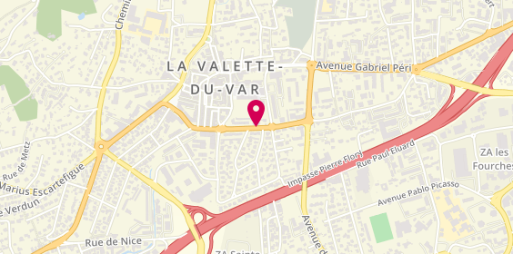 Plan de GOUESNARD Aurélie, 75 Boulevard General Leclerc, 83160 La Valette-du-Var