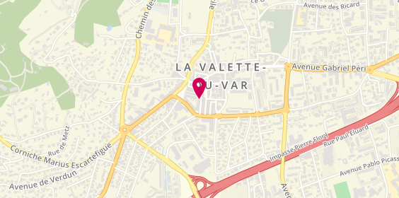 Plan de CROMBETTE Murielle, Rue Joseph Farnous, 83160 La Valette-du-Var