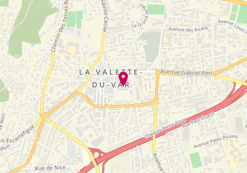 Plan de ROBERT Jade, 145 Place du General de Gaulle, 83160 La Valette-du-Var