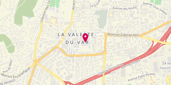 Plan de CARIOU-ROBERT Marie France, Place Charles de Gaulle, 83160 La Valette-du-Var