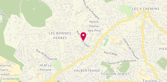 Plan de DJEGHDIR Amide, 157 Rue Rue du Val Soleil, 83200 Toulon