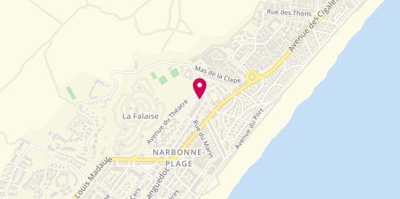 Plan de GALY Marion, 2 A Rue de Provence, 11100 Narbonne