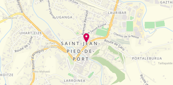 Plan de AMESTOY Ana, 1 Avenue Renaud, 64220 Saint-Jean-Pied-de-Port