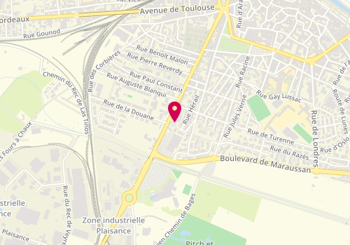 Plan de SORROSAL Agnès, 87 Ter Avenue General Leclerc, 11100 Narbonne